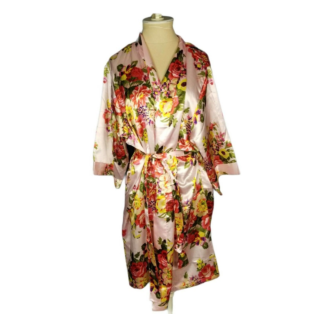 Miss To Mrs Robe Kimono Coverup One Size NWT
